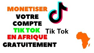 Comment Activer Facilement la Monétisation TikTok en Afrique [upl. by Adnohral]