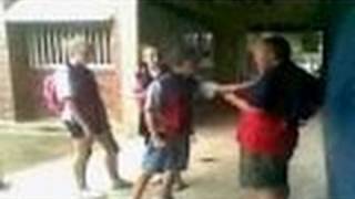 School Fight Bodyslam Bullying Fail ORIGINAL Kid cries after being picked on [upl. by Dysart44]