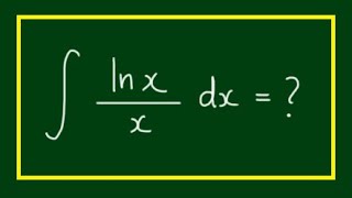 Integral of lnxx with Substitution [upl. by Suaeddaht]