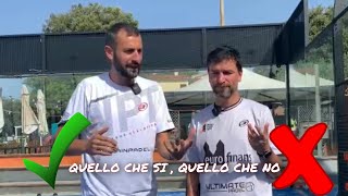 PADEL  REGOLE IN PILLOLEQUELLO CHE SI  QUELLO CHE NO [upl. by Anyt]