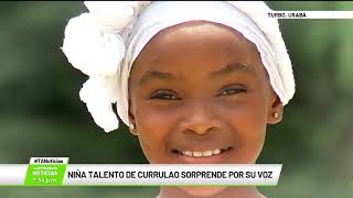 Niña talento de Currulao sorprende por su voz  Teleantioquia Noticias [upl. by Britta]