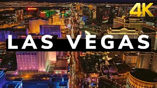 Las Vegas Strip 4K City Tour Travel Guide 2022 [upl. by Maryl]