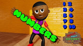 Learning Numbers Hip Hop 120  123 Rap Song  Count To 10 Rap  Nursery Rhyme Compilation [upl. by Barthelemy]