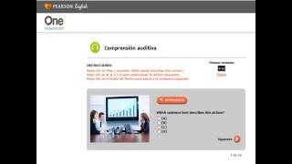Pearson English One Assessment Test PART 1 [upl. by Herta]