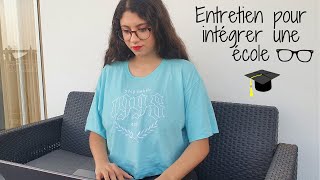 ENTRETIEN pour intégrer une ECOLE Questions types Réponses Astuces [upl. by Koslo672]