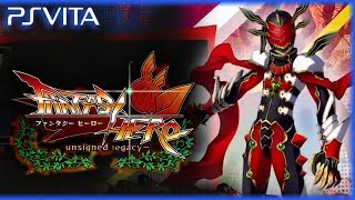 PS Vita  Fantasy Hero Unsigned Legacy  Debut Gameplay Trailer Japan [upl. by Nivert357]