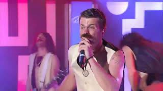 3OH3  My First Kiss Live At Jimmy Kimmel Live HD [upl. by Reddy]