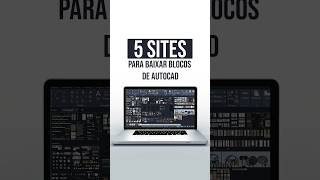 5 SITES PARA BAIXAR BLOCOS AUTOCAD autocadshorts autocadblocks autocad [upl. by Jard735]