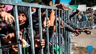 Hungary Inside Röszke Detention Centers [upl. by Saidel917]