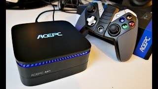 ACEPC AK1 4K Mini PC Intel J3455  4GB  32GB EMMC WIN 10 [upl. by Aromas]