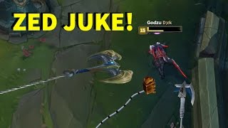 Unbelievable NEW ZED JUKES  INSANE DAMAGE  League of Legends [upl. by Woodhouse]