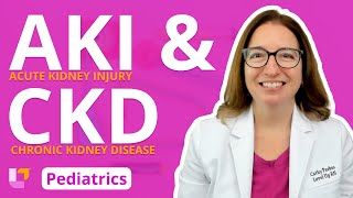 Acute Kidney Injury AKI amp Chronic Kidney Disease CKD  Pediatric Nursing  LevelUpRN [upl. by Adnaerb694]