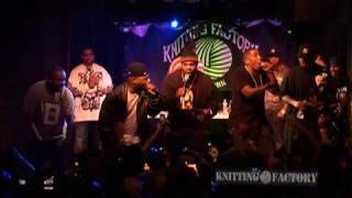 QTip ft Busta Rhymes  Scenario Live at Knitting Factory [upl. by Quitt]