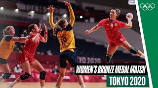 🤾‍♀️ Womens Handball Bronze Medal Match at Tokyo 2020 [upl. by Lowrie]