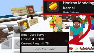 Server for modded mcpe on Horizon Inner Core  Beta testing [upl. by Darill]