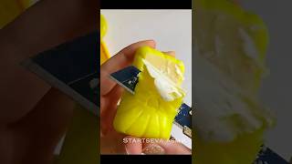 Cutting of varnished dry soap 🤤 soapasmr oddlysatisfying asmr [upl. by Bartie432]