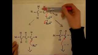 Electrophilic Addition HBr [upl. by Kuo]