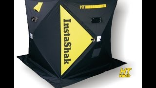 InstaShak HT Enterprises Ice Shelter [upl. by Reifnnej]