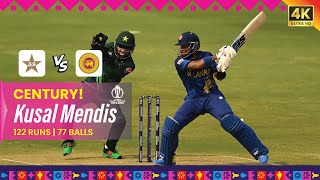 Kusal Mendis 122 Runs Innings  Pakistan vs Sri Lanka ICC World Cup 2023 Match Highlights [upl. by Willet176]