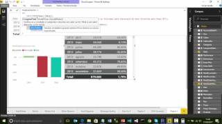 Power BI  DAX Percentual por Ano [upl. by Bekha]