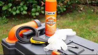 Practical Caravan – how to replace a Thetford toilet cassette seal [upl. by Lamaaj293]