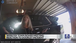 Webster residents officials bring DA Doorley traffic stop to public forum [upl. by Enajaras]