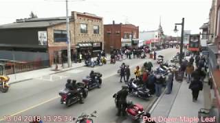 Port Dover Maple Leaf webcam Main Street [upl. by Aiouqahs]