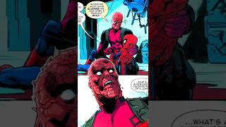 DEADPOOL RUINED SPIDERMANS LIFE😡 spiderman deadpool marvel comics comicbooks ryanreynolds [upl. by Enilra]