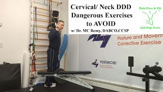 Cervical Degenerative Disc Disease Exercises to Avoid [upl. by Fred]