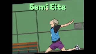 Haikyuu setters [upl. by Cappella]