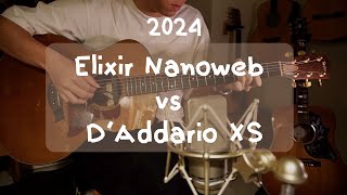 Elixir vs DAddario XS｜2024 Guitar Strings Comparison [upl. by Grubman]