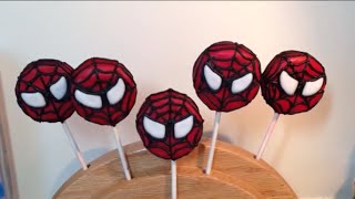 Spiderman Oreo Cookie Pops [upl. by Oetsira283]