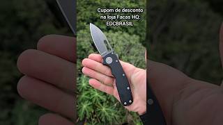 Curti muito meu canivete Demko Shark Cub Slicer com trava shark lock talas de alumínio e aço 20CV [upl. by Trebron160]