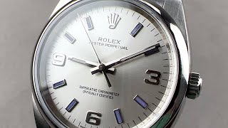 Rolex Oyster Perpetual 34 114200 Rolex Watch Review [upl. by Loma]