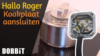 Hallo Roger Kookplaat aansluiten [upl. by Doak]