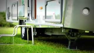 EampP Hydraulics  Caravan Leveller System Video [upl. by Eletnahc782]