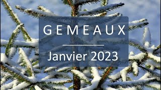 GEMEAUX♊Janvier 2023 〰 Victoire sur un problème relationnel PaulineVoyance [upl. by Fanning]