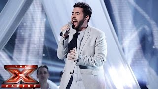 Andrea Faustini sings Mariah Carey’s O Holy Night  Live SemiFinal  The X Factor UK 2014 [upl. by Lucienne199]