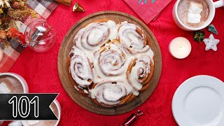 How To Make Homemade Cinnamon Rolls • Tasty [upl. by Bang425]