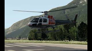 CowanSim Ecureuil H125 AS350B3E CZST Stress test 1 [upl. by Ambrosane613]