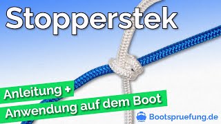 STOPPERSTEK – Knoten Sportbootführerschein 2024 [upl. by Ydahs656]