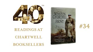 JOHN PANKOW READS quotWITH WINSTON CHURCHILL AT THE FRONTquot  40TH READINGS AT CHARTWELL BOOKSELLERS 34 [upl. by O'Driscoll170]