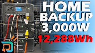 Easy Solar Power Home Backup  Bluetti AC300  B300 Review [upl. by Ramu]