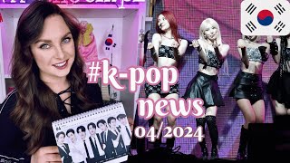 KPOP news niespodzianka od BTS LE SSERAFIM vs BLACKPINK NCT do wojska Miłosne afery w kpopie [upl. by Arreip]