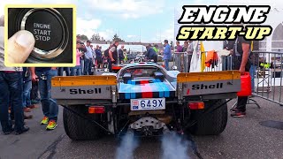 STARTUP SOUNDS  coldstart cranking startmotor  race and roadcars [upl. by Tarabar978]