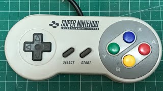 SNES controller repair amp retrobright [upl. by Salohcin350]