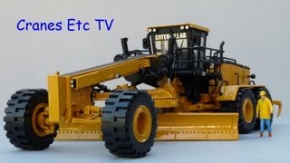 Norscot Caterpillar 24M Motor Grader by Cranes Etc TV [upl. by Mossolb]