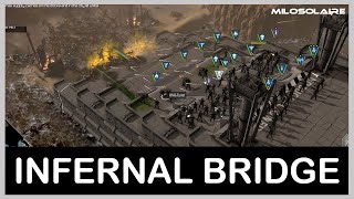 Infernal Bridge  Steam Workshop Map  Starship Troopers Terran Command [upl. by Nyrraf]