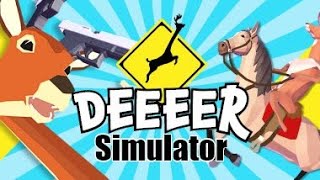 Deer Simulator funny gameplay funny gaming deersimulator [upl. by Atinrev]