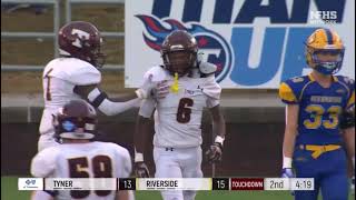 Tyner Vs Riverside TSSAA Football 2022 Class 2A State Championship GAME HIGHLIGHTS [upl. by Gnen]